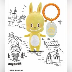 Labubu & Cowawa Keychain